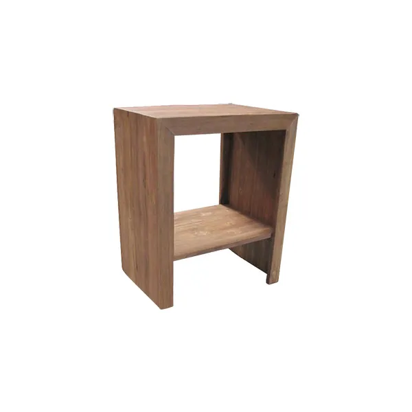 Waschtisch aus recyceltem Teak, braun, L 45 cm, B 60 cm, H 75 cm
