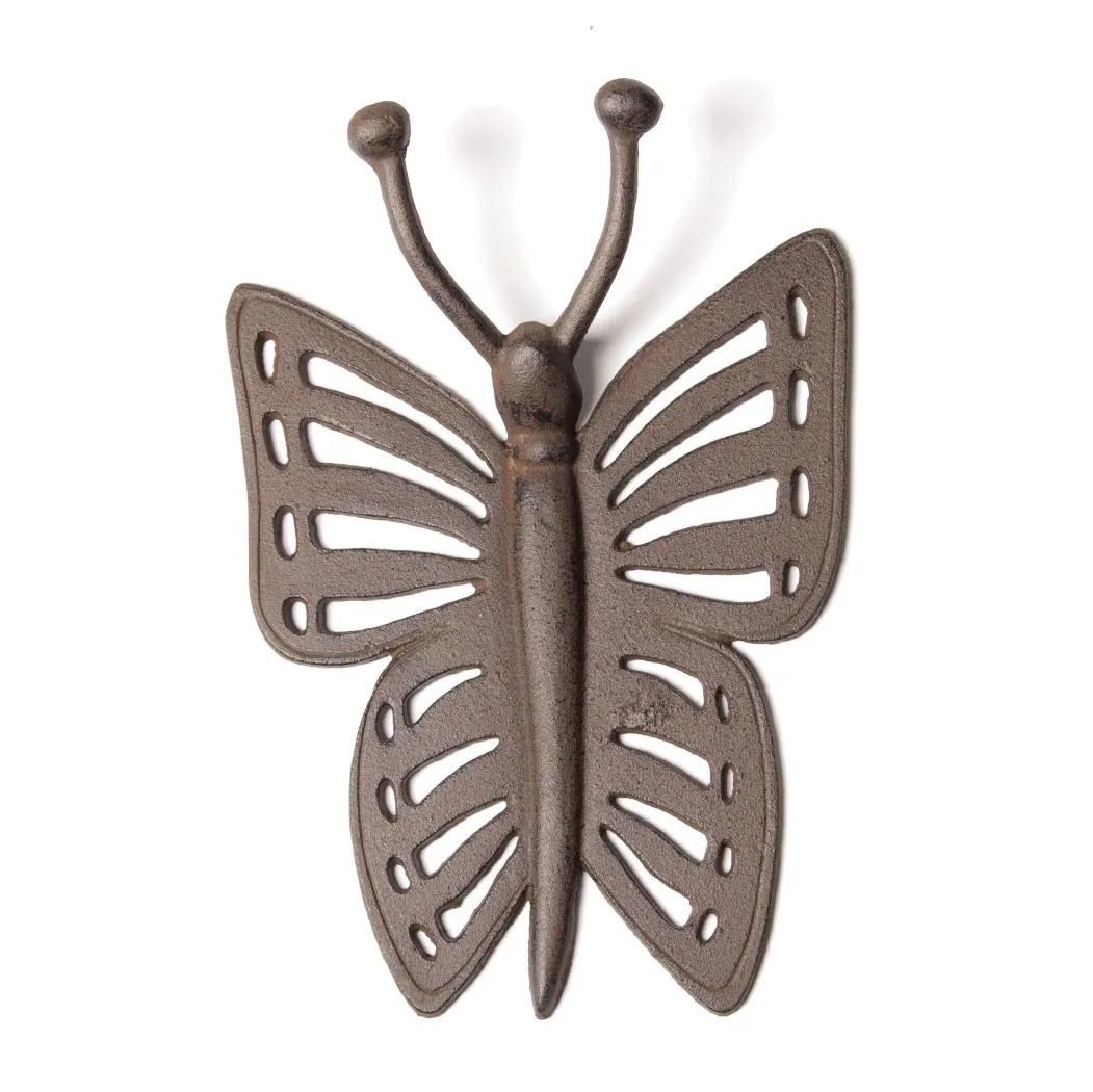 Stiefelknecht "Butterfly", antik-braun, B 6,5 cm, H 21 cm