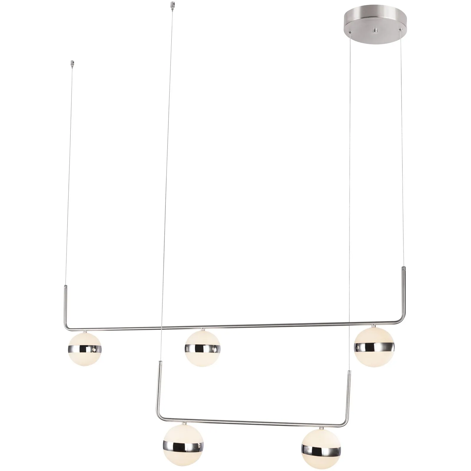 Hängeleuchte Esszimmer LED Pendelleuchte Hängelampe Wohnzimmer Modern 56008-5H1