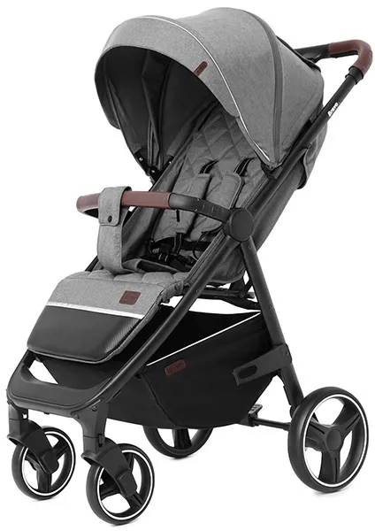 Carrello Bravo CRL Kinderwagen Elefant Grau