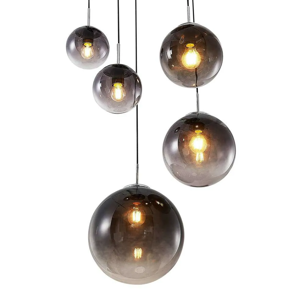 Lindby Robyn Glas Pendelleuchte Deckenleuchte Hängeleuchte Deko Deckenlampe 347 B-Ware